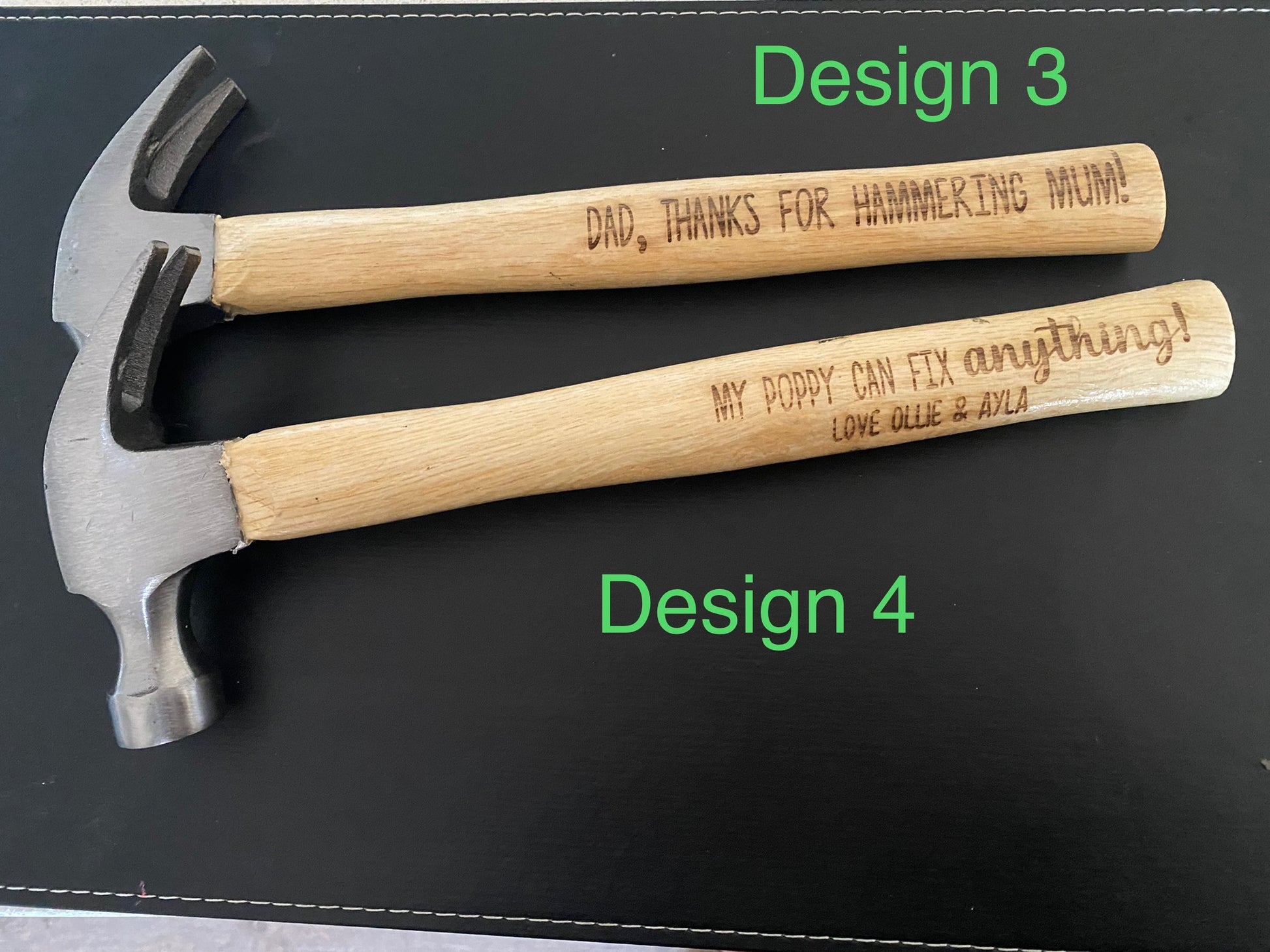 Personalised hammers - 4 Little Dreamers