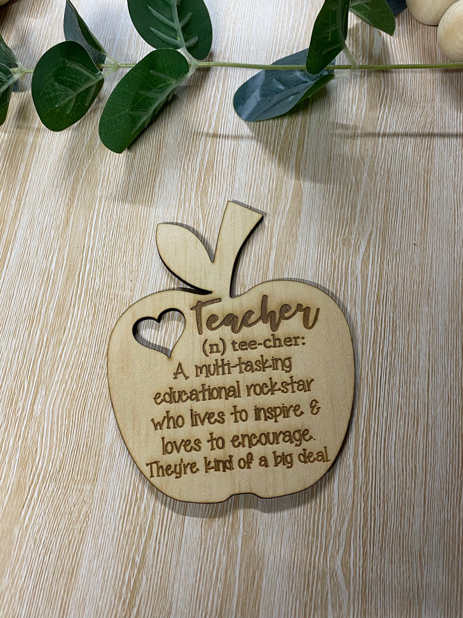 Teacher’s fridge magnet - 4 Little Dreamers