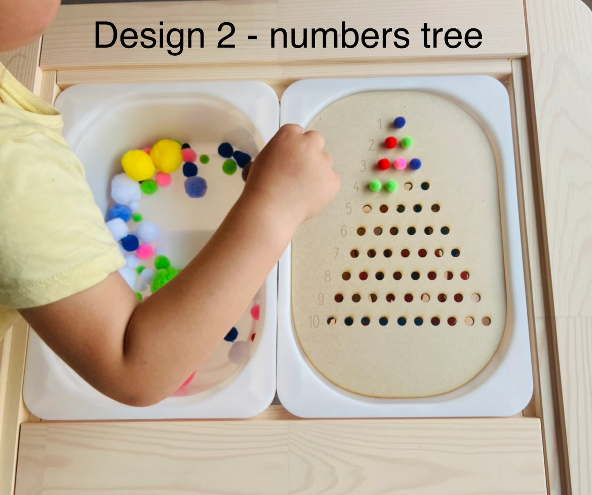 FLISAT/TROFAST insert for small tub - 4 Little Dreamers