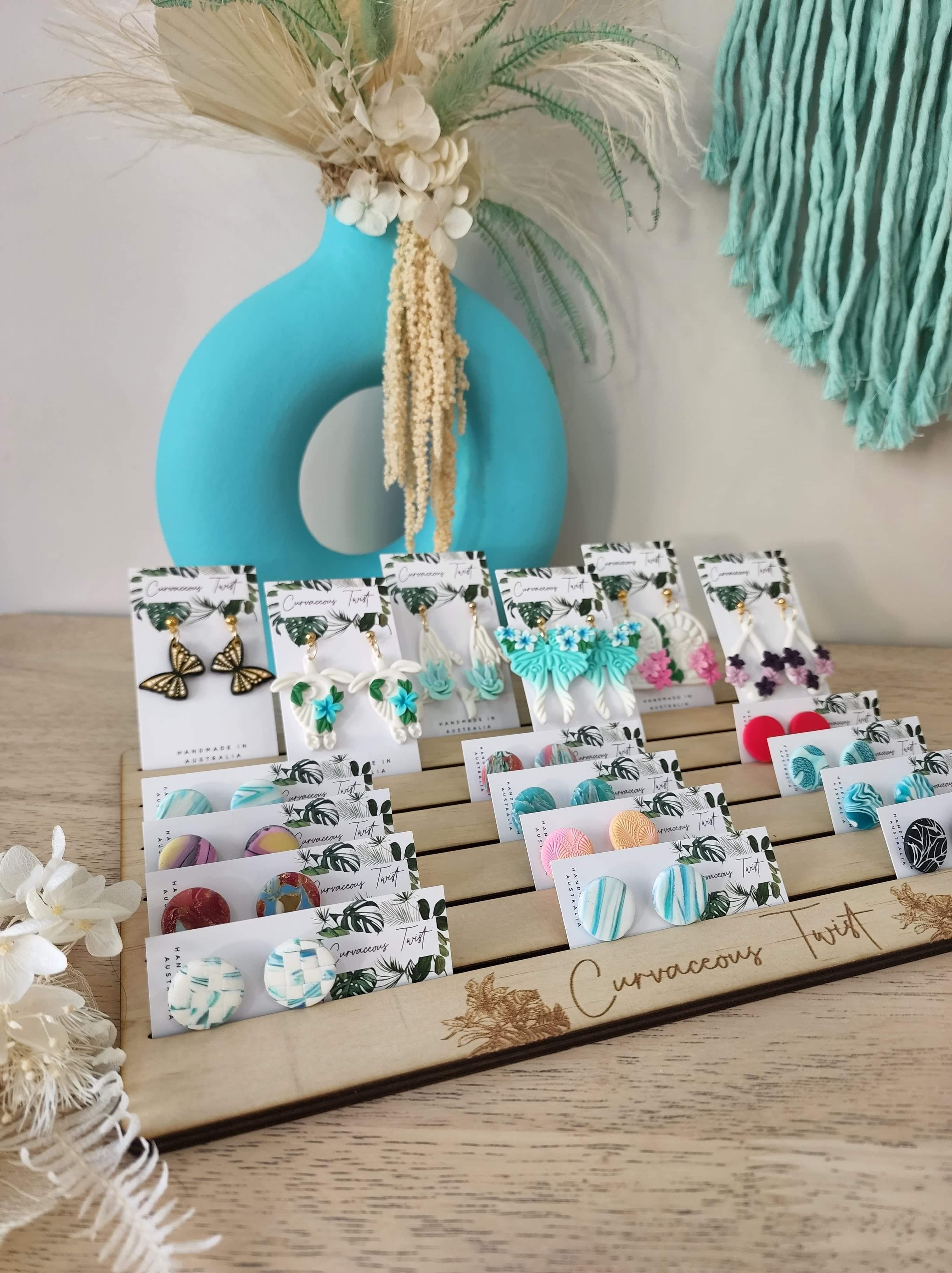 Flat earring display stand - 4 Little Dreamers