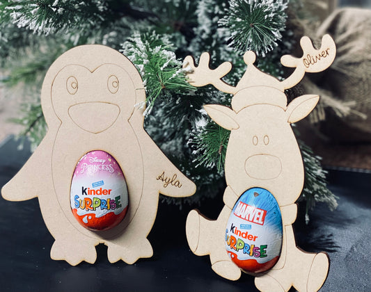 Christmas kinder surprise holder