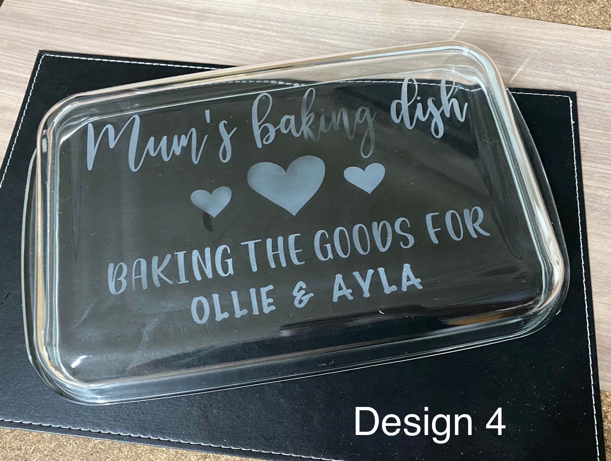 Glass baking dishes - 4 Little Dreamers
