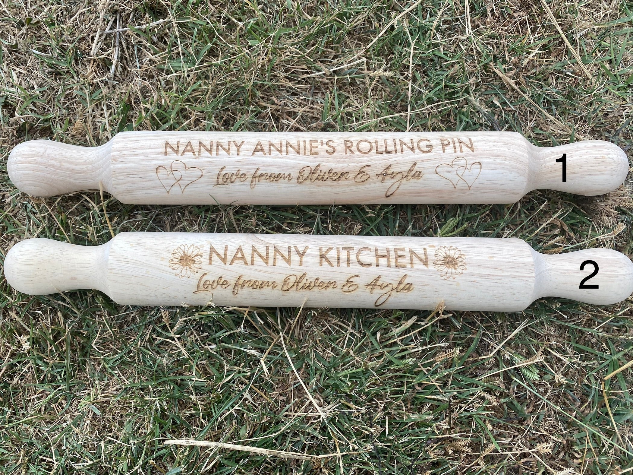 Personalised rolling pins - 4 Little Dreamers