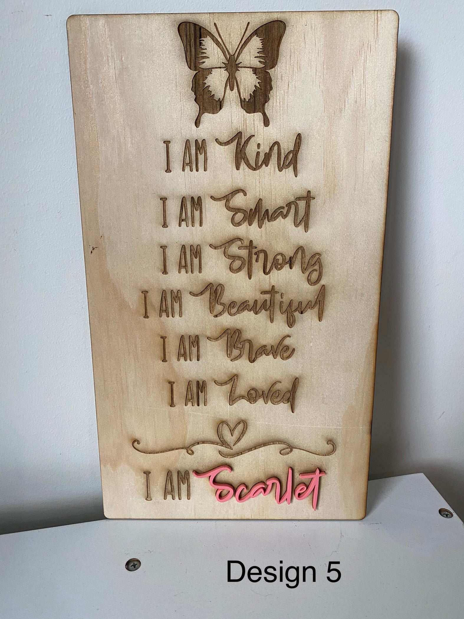 Affirmation plaques - 4 Little Dreamers