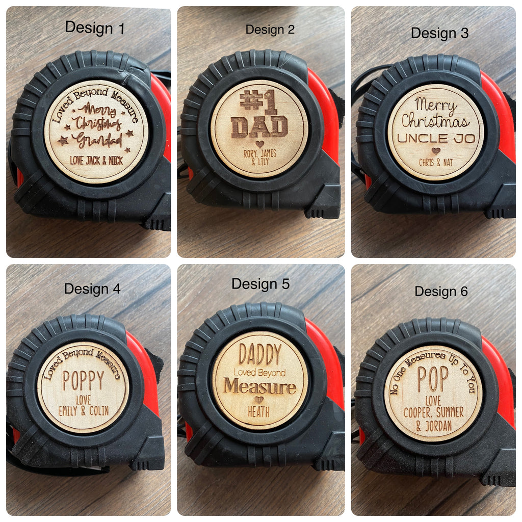 Personalised tape measures - 4 Little Dreamers
