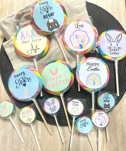 Easter lollipops