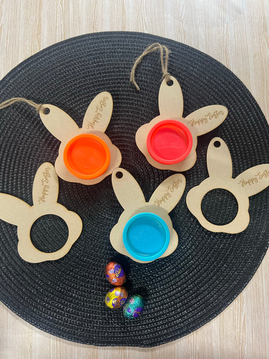 Easter play doh holders