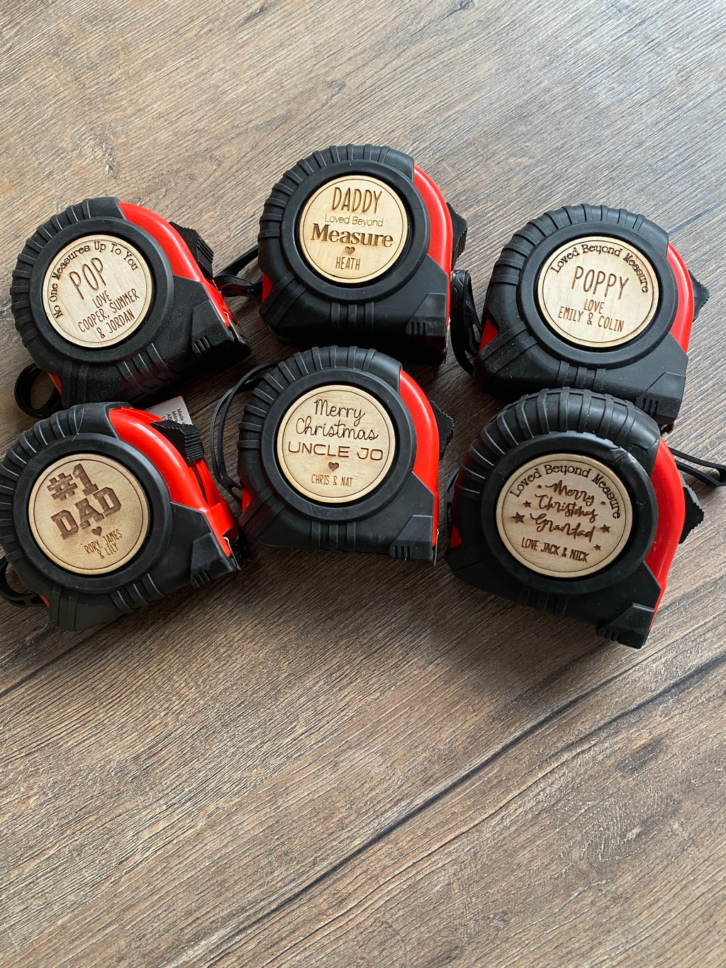 Personalised tape measures - 4 Little Dreamers