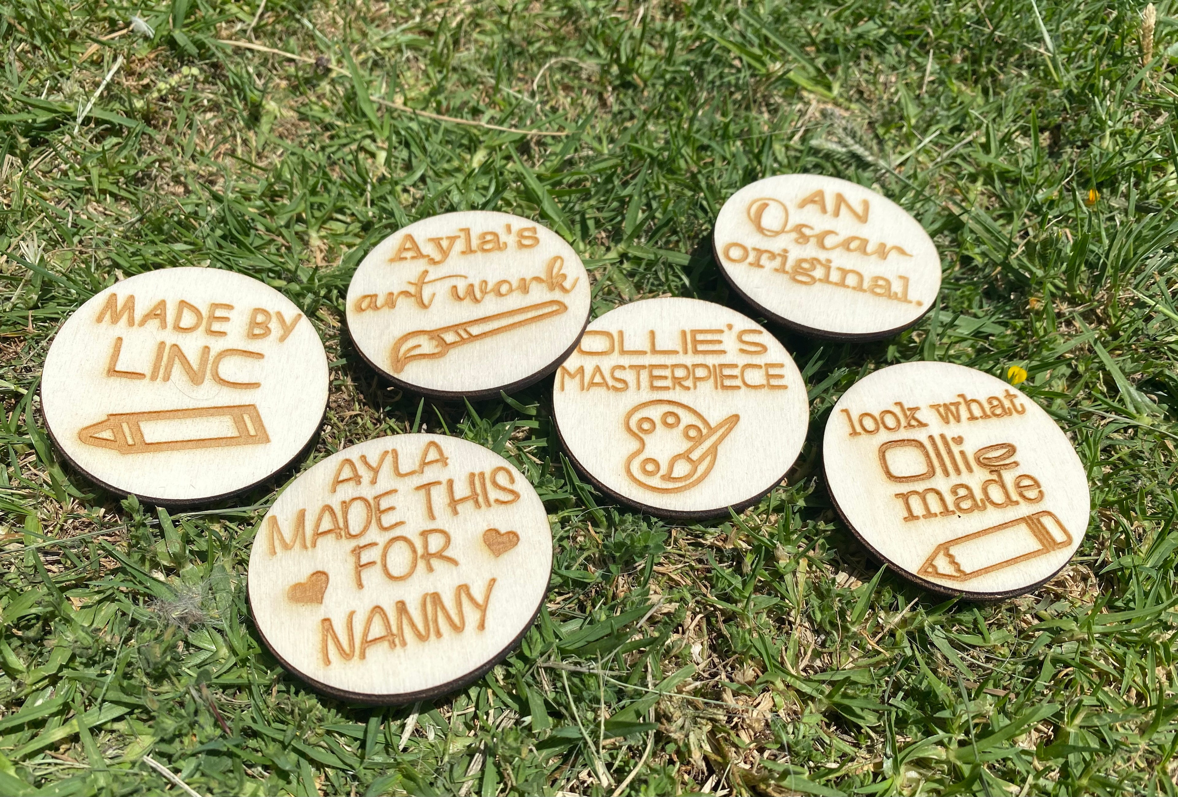 Artwork magnets - 4 Little Dreamers