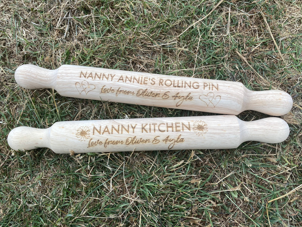 Personalised rolling pins - 4 Little Dreamers