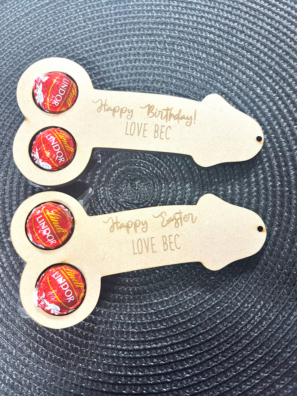 Penis Lindt ball holders - 4 Little Dreamers