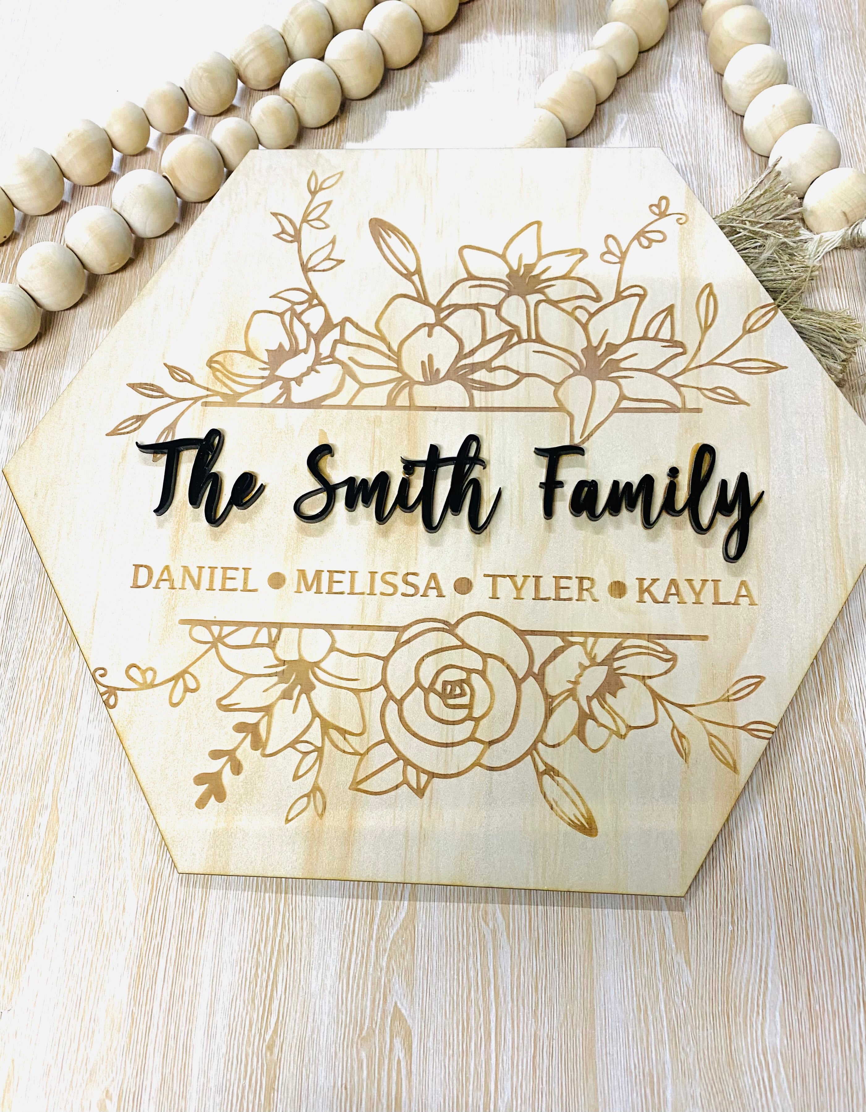 Family plaques - 4 Little Dreamers