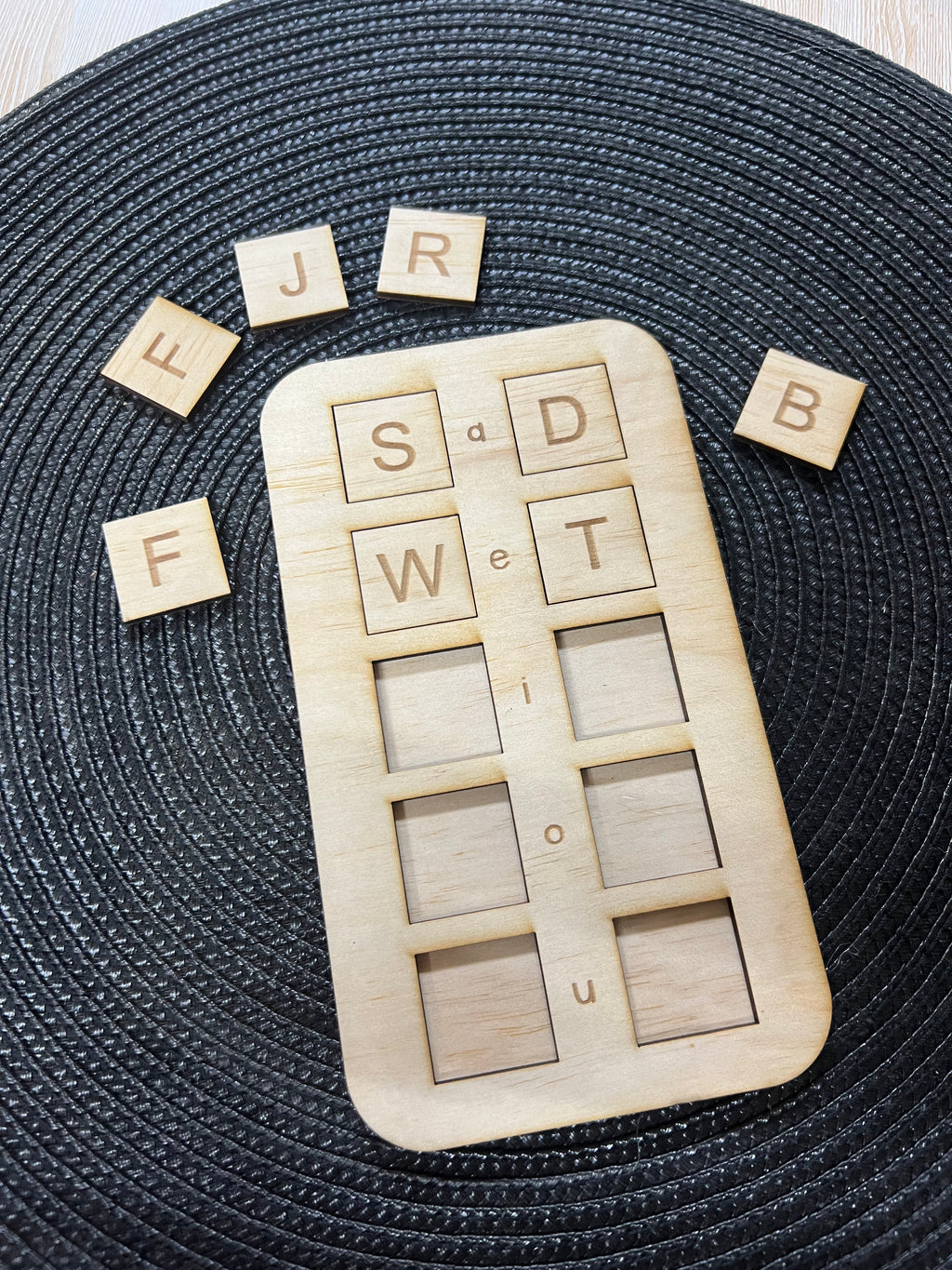 Vowel board - 4 Little Dreamers