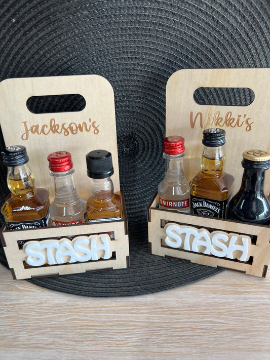 Mini spirit bottle gift box