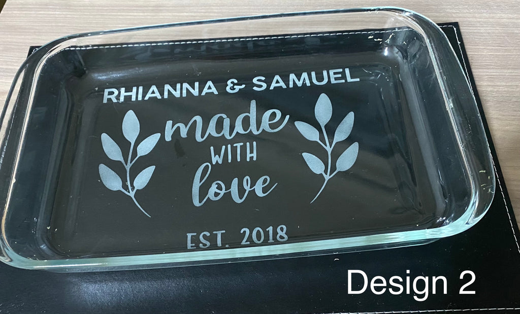 Glass baking dishes - 4 Little Dreamers