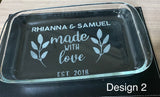 Glass baking dishes - 4 Little Dreamers