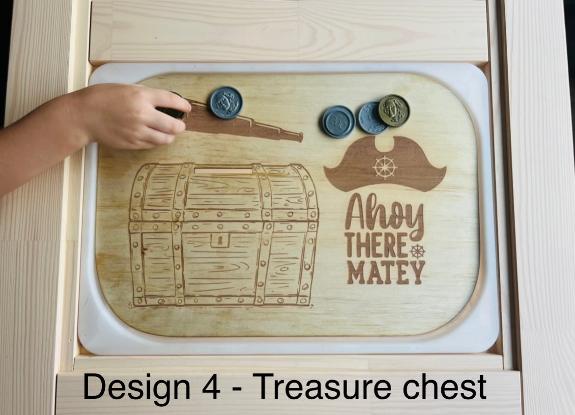 FLISAT/TROFAST insert for small tub - 4 Little Dreamers