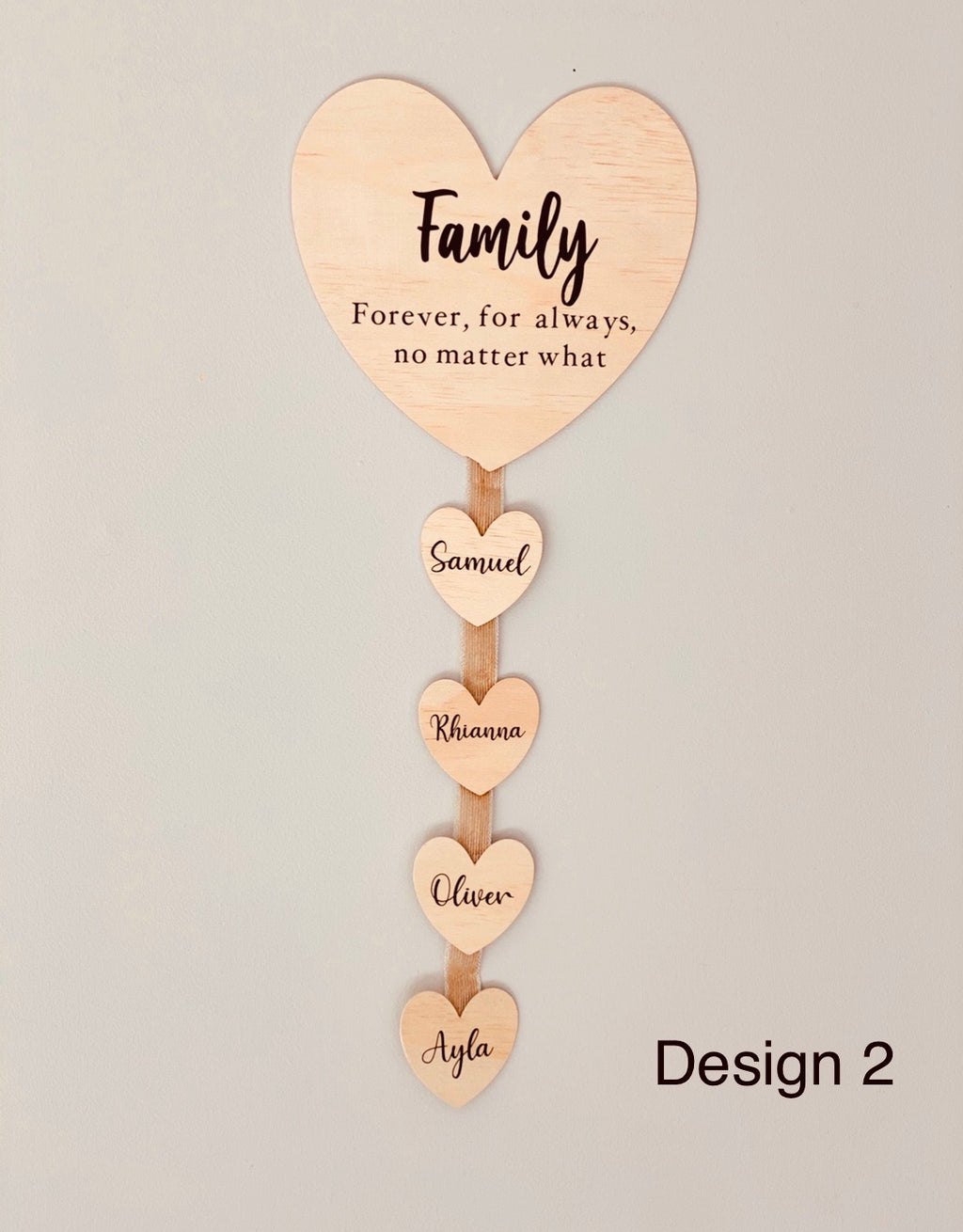 Family signs - 4 Little Dreamers