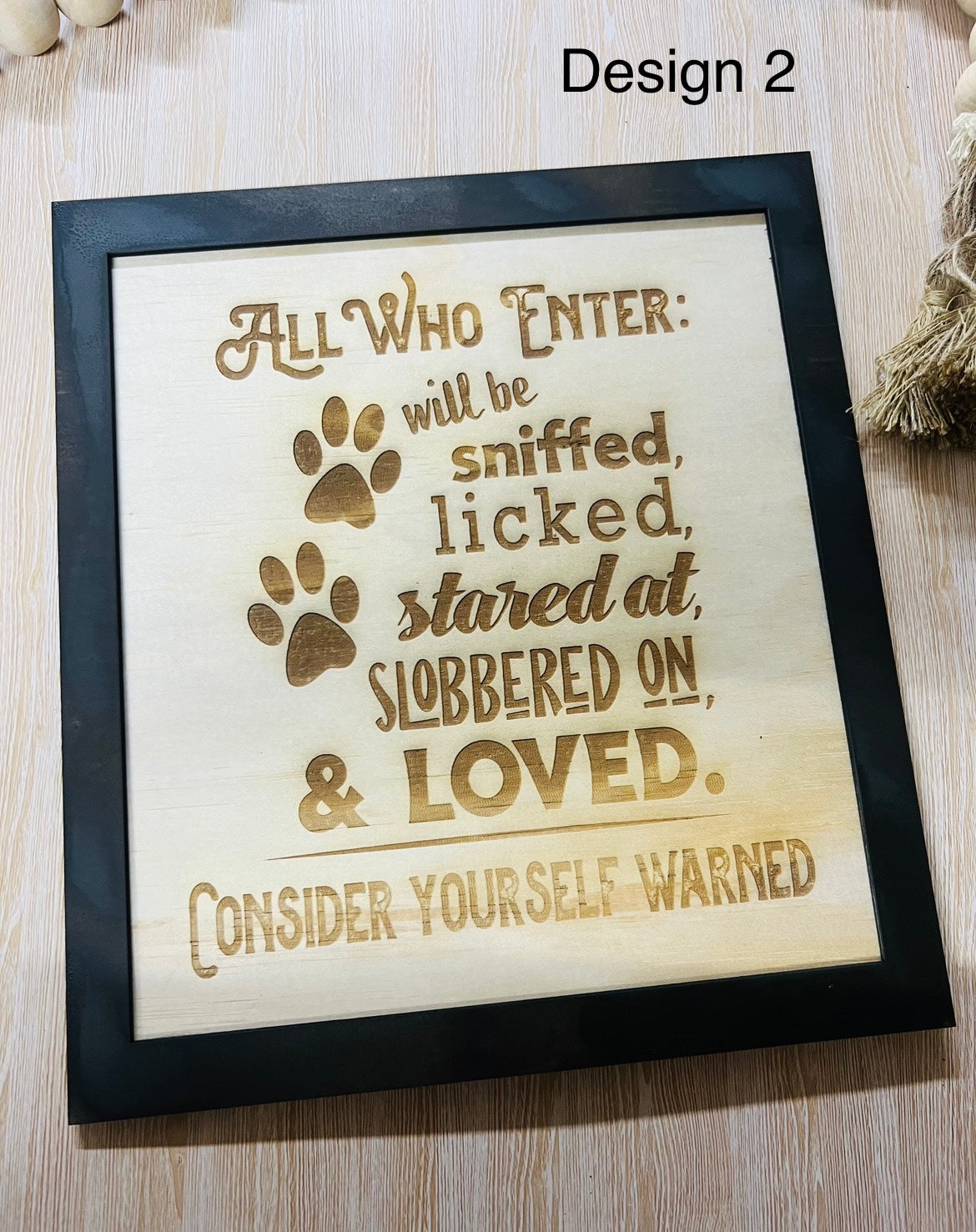 Home signs - 4 Little Dreamers