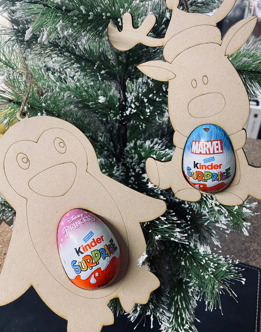 Christmas kinder surprise holder