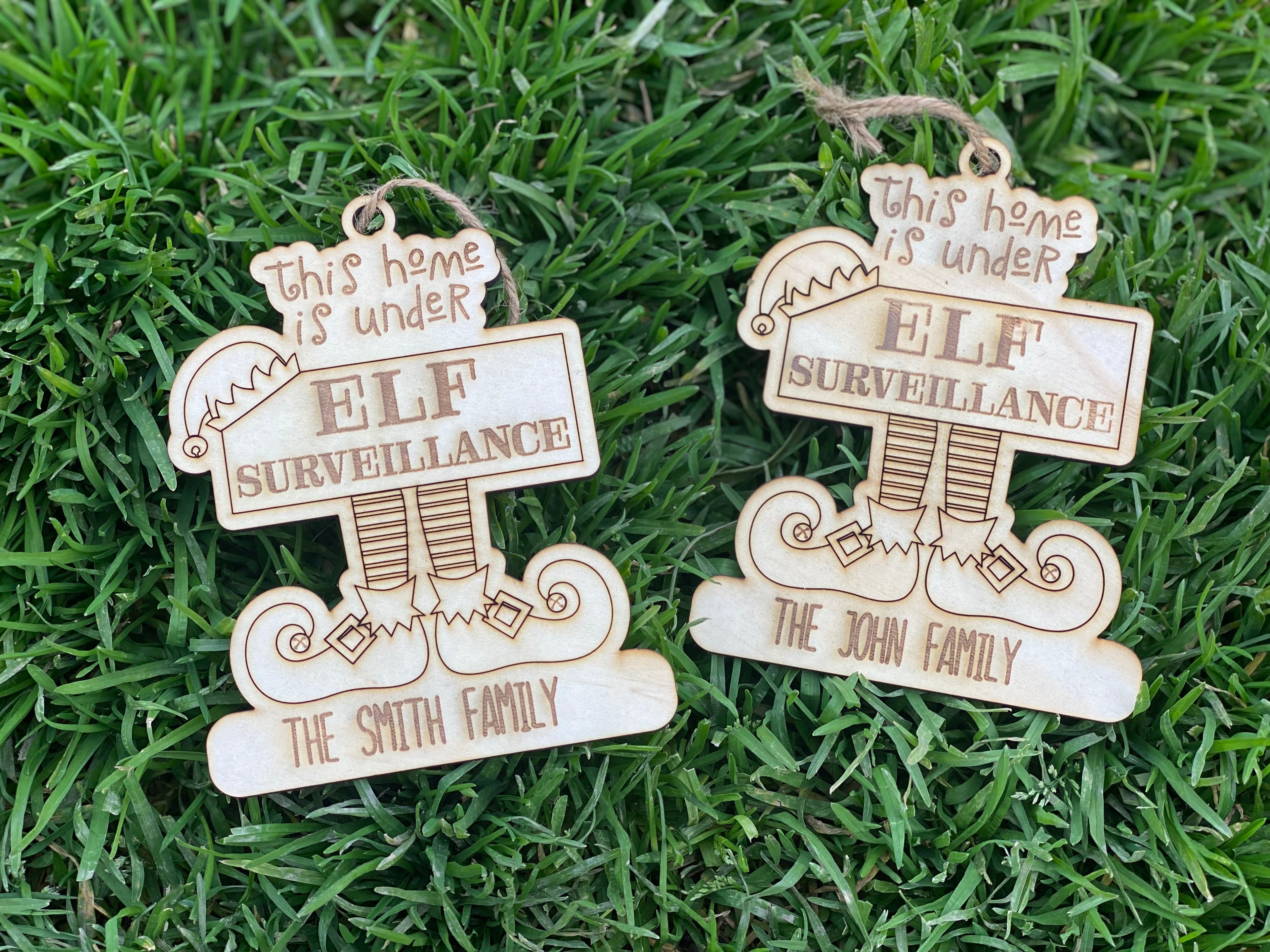 Elf surveillance ornament - 4 Little Dreamers