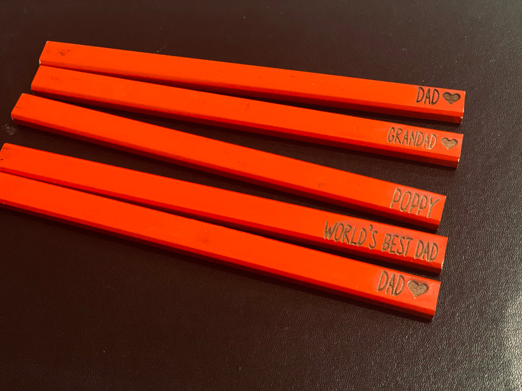Personalised tradies pencil - 4 Little Dreamers