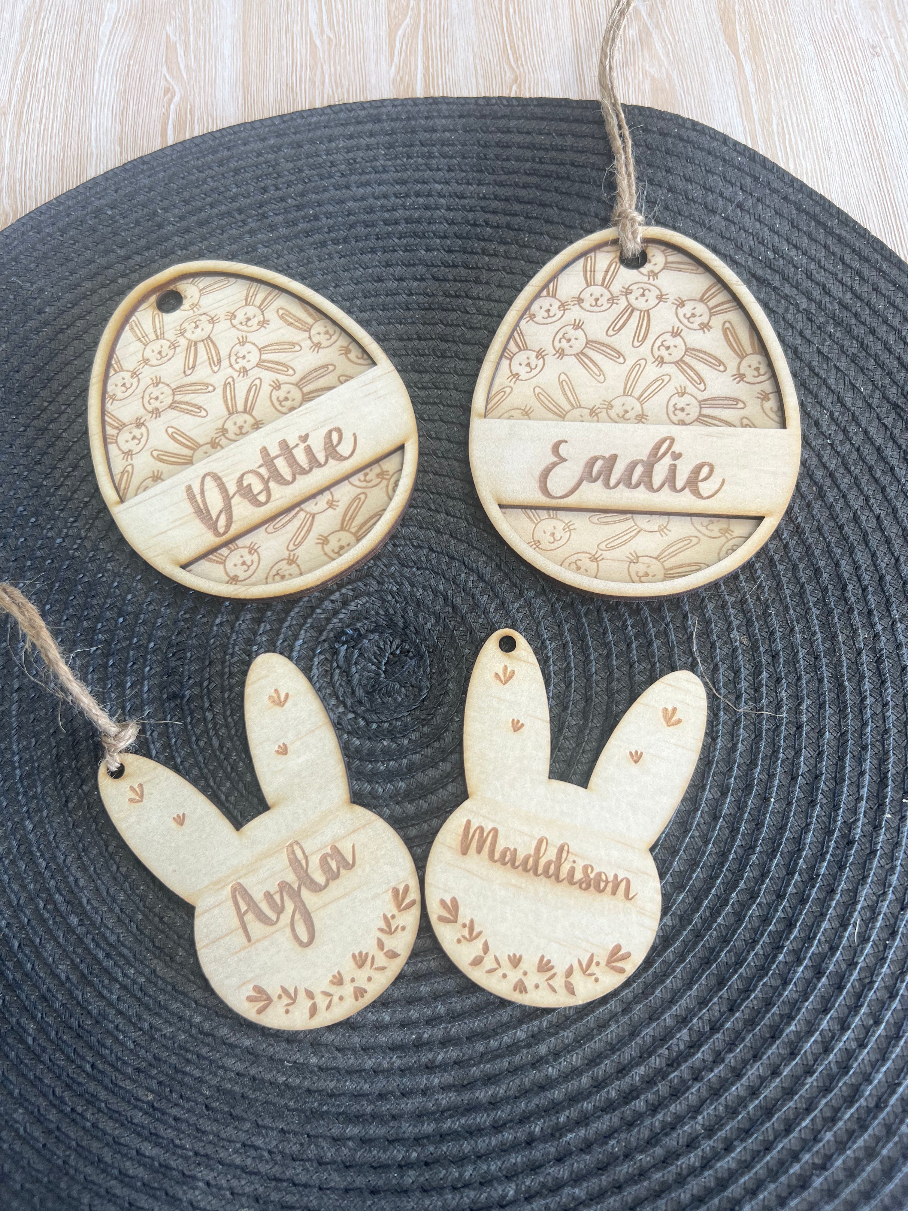 Cute Easter tags - 4 Little Dreamers