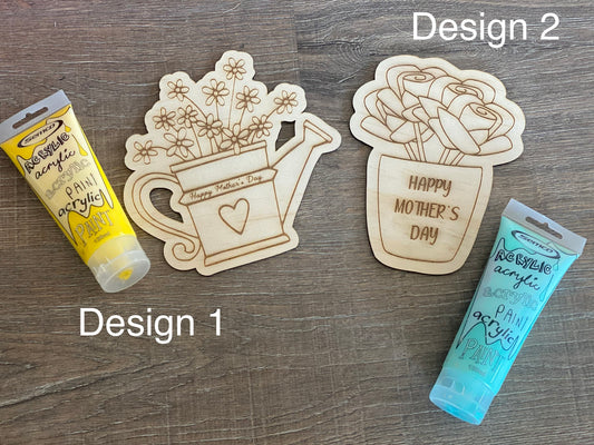 Mother’s Day DIY paint cards