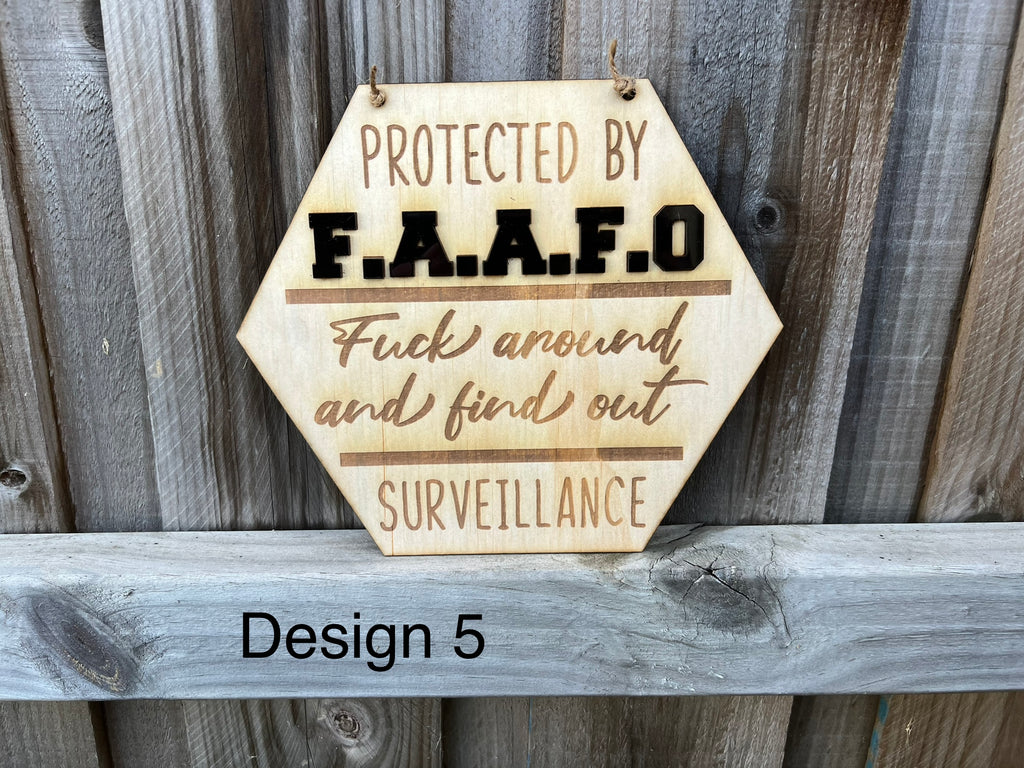 Home signs - 4 Little Dreamers